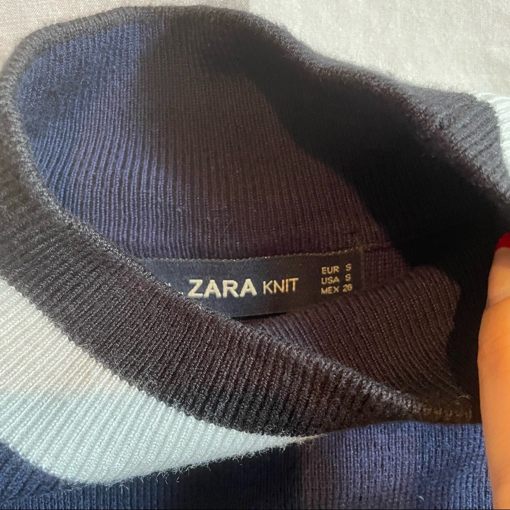 Zara Color Block Sweater - Picture 4 of 5